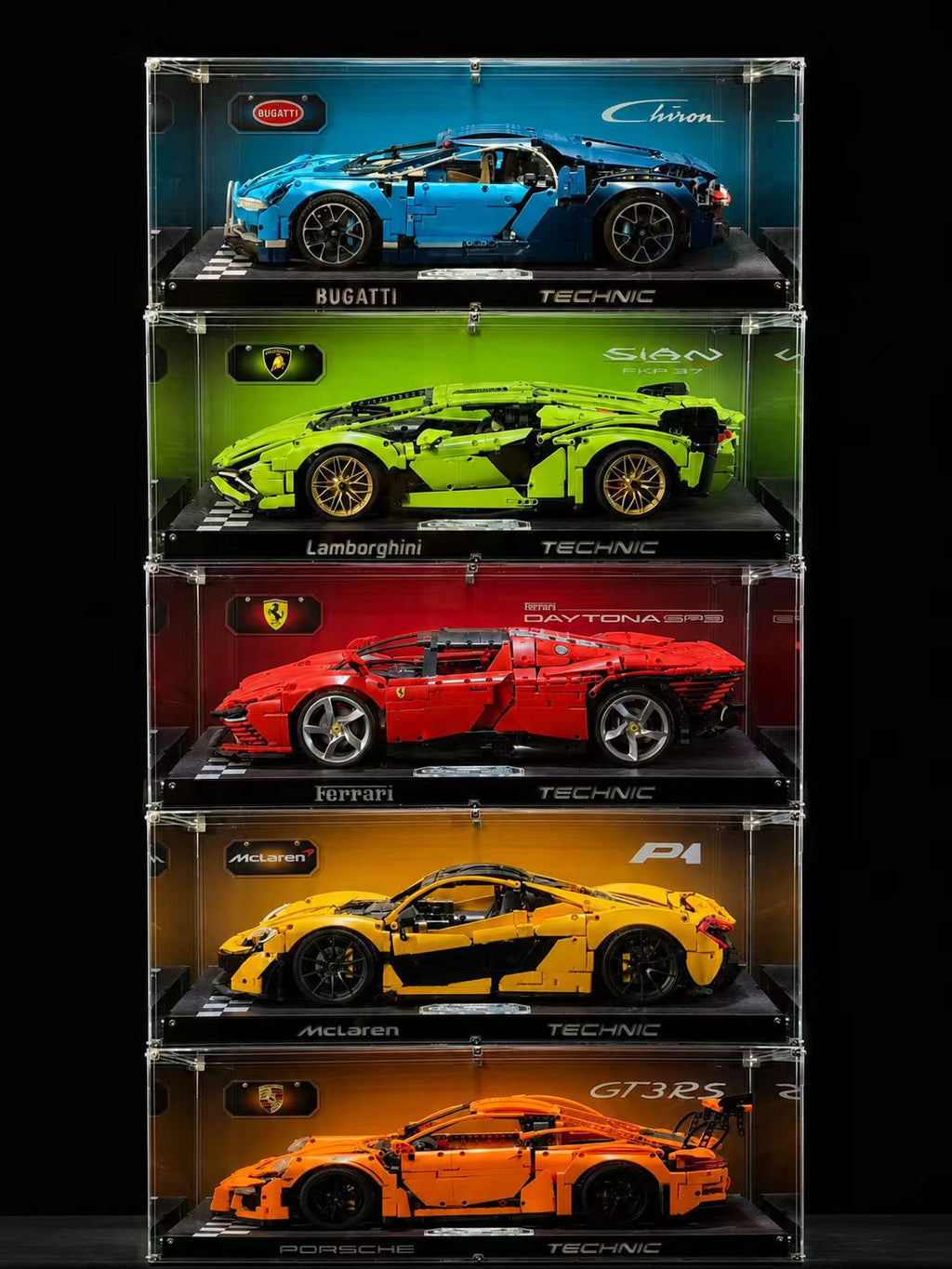 LEGO™ ShowCase for Technic F1 Porsche 911 GT3 42056 Ultra-high Translucent Acrylic