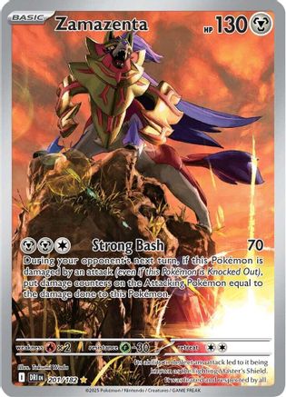 Zamazenta 201/182 [SV10 Destined Rivals]  - Holofoil