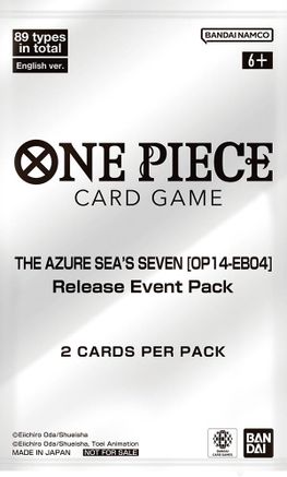 The Azure Sea's Seven - Release Event Pack - The Azure Sea's Seven Release Event Cards