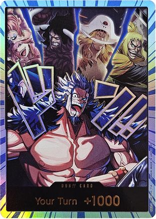 DON!! Card (Alternate Art) (Rocks) (Special Foil)  [The World's Strongest Warriors] Foil