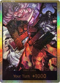 DON!! Card (Alternate Art) (The Four Emperors) (Gold)  [The World's Strongest Warriors] Foil