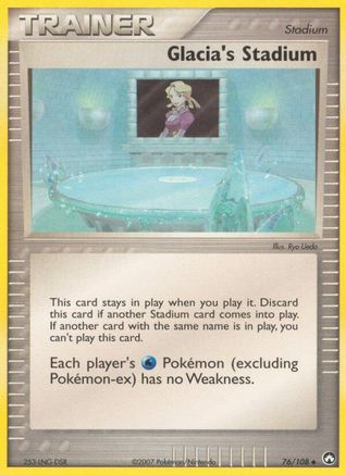 Glacia's Stadium 076 [Power Keepers]