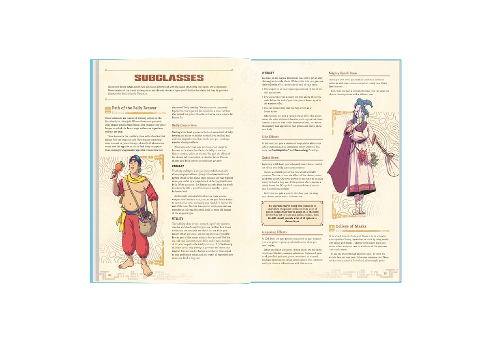 Obojima: Tales from the Tall Grass 5E 2014 rules PDF (Instant Download)