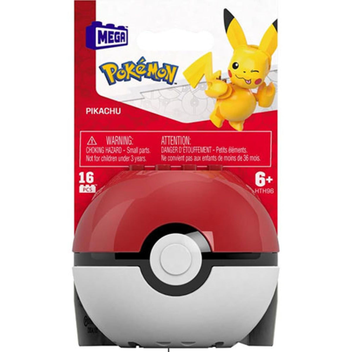 Mega Construx Pokemon Evergreen Pikachu Poke Ball