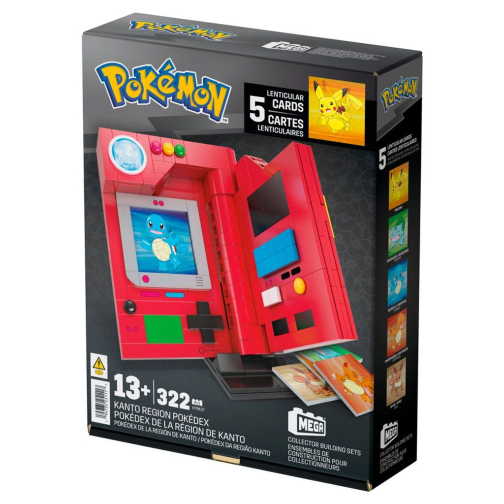Mega Construx Pokemon Kanto Region Pokedex