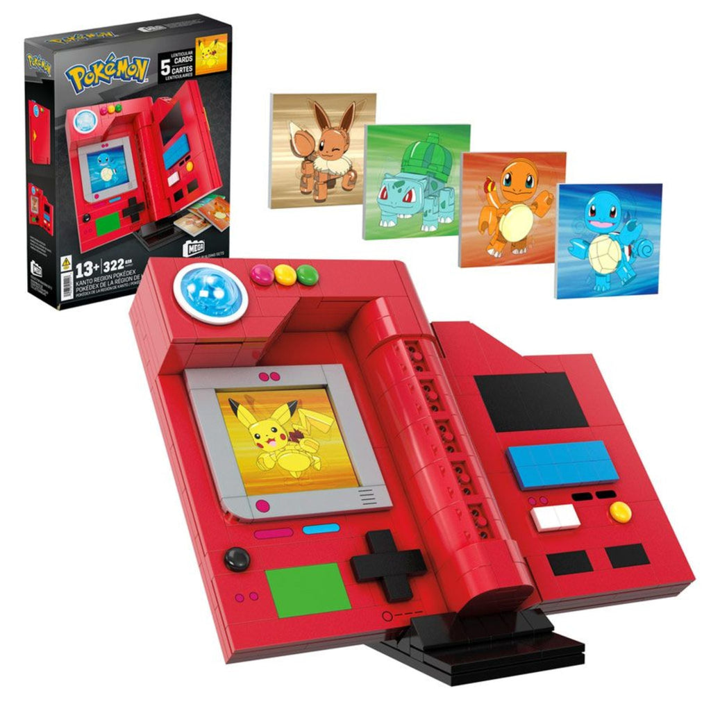Mega Construx Pokemon Kanto Region Pokedex