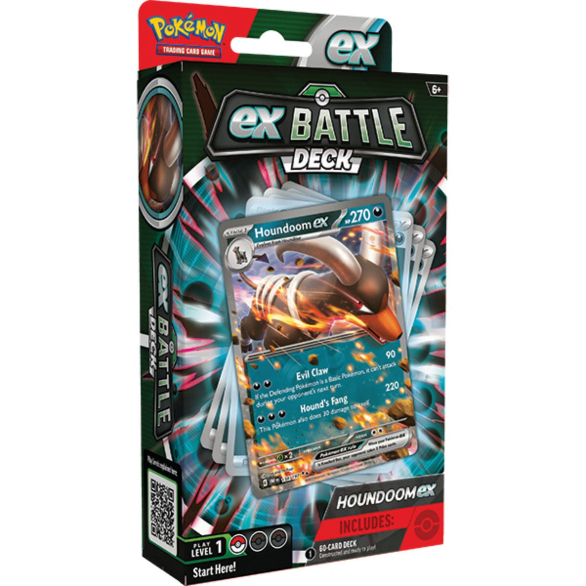Pokemon Houndoom Ex Battle Deck