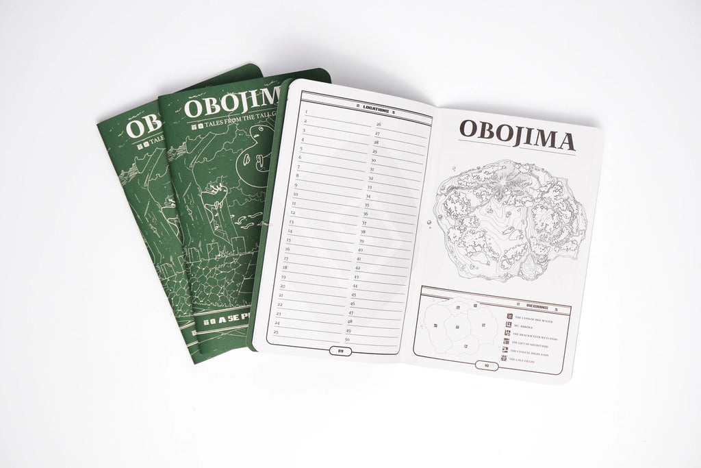 Obojima Player’s Journals 3-Pack Green