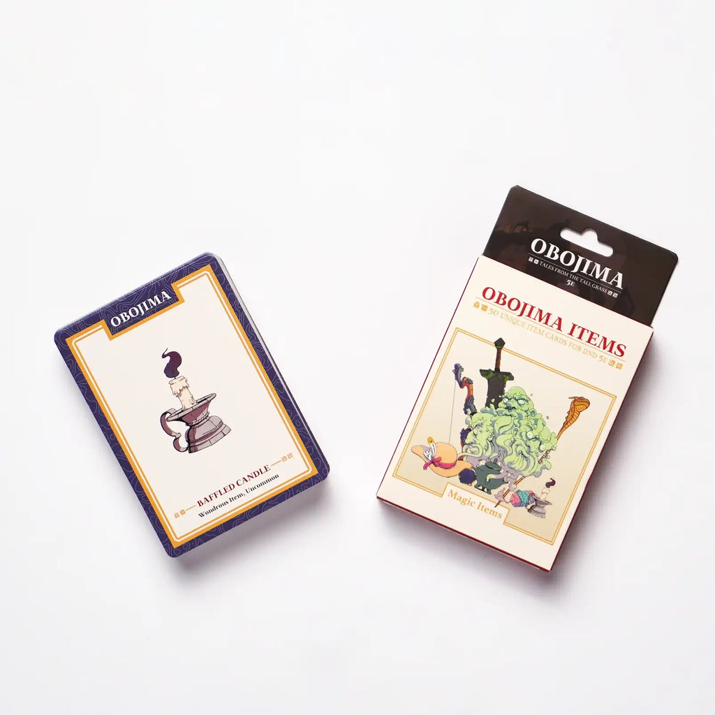 Magic Item Deck – 48 New Magic Items from Obojima