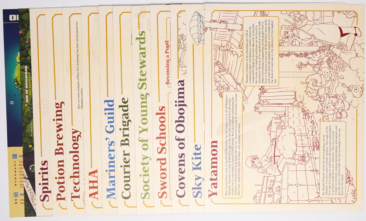 Obojima World Cards