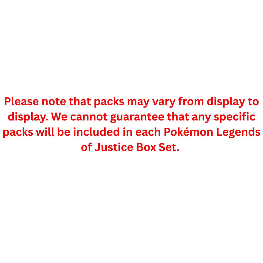 Pokemon Legends of Justice Box Set