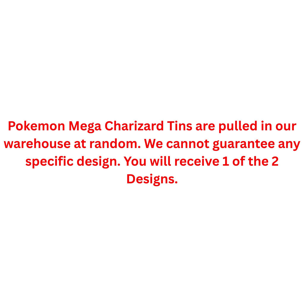 Pokemon Mega Charizard Tin