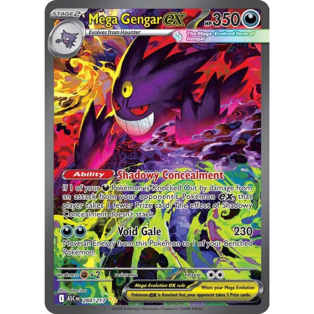 Pokemon Mega Evolution Ascended Heroes Ex Box (Mega Meganium, Mega Emboar or Mega Feraligatr)