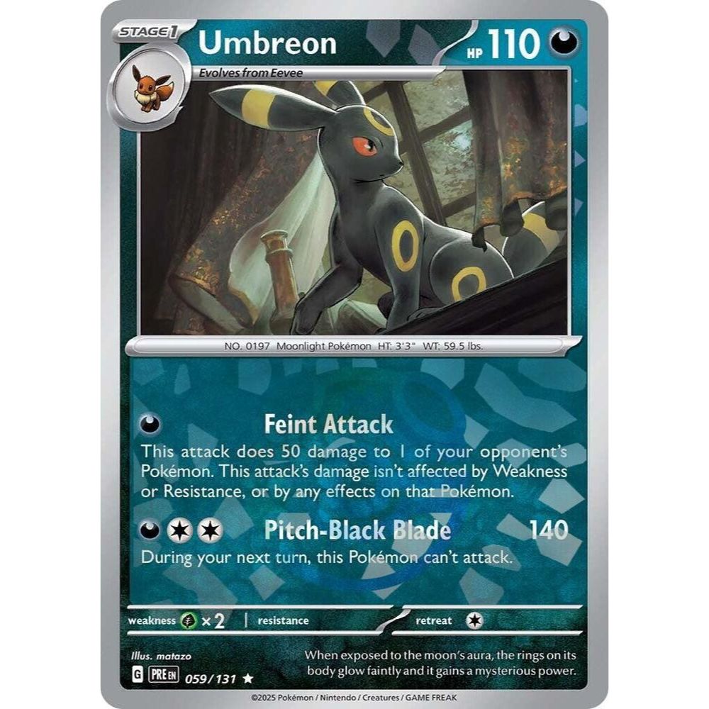 Pokemon Mega Evolution Pitch Black Booster Pack