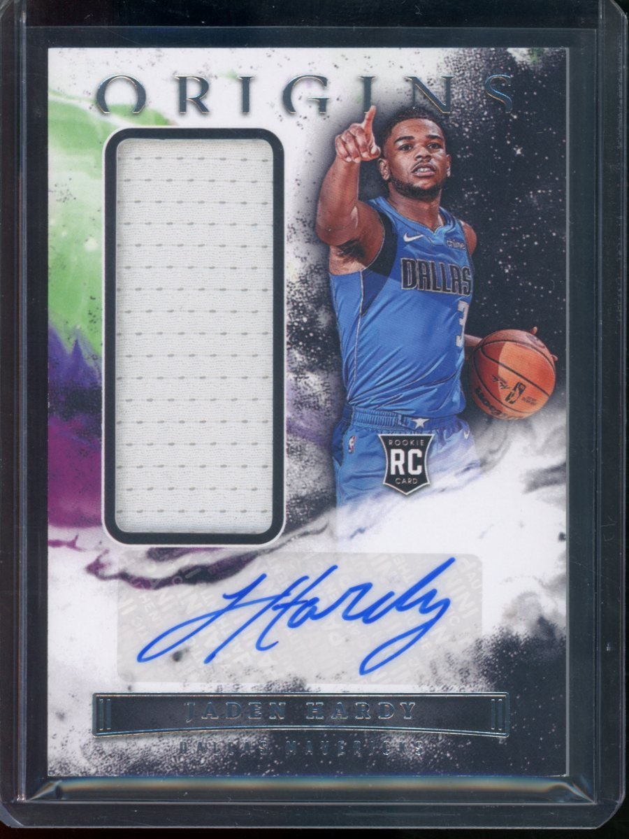 2022/23 Panini Origins Jaden Hardy Rookie RPA Mavericks