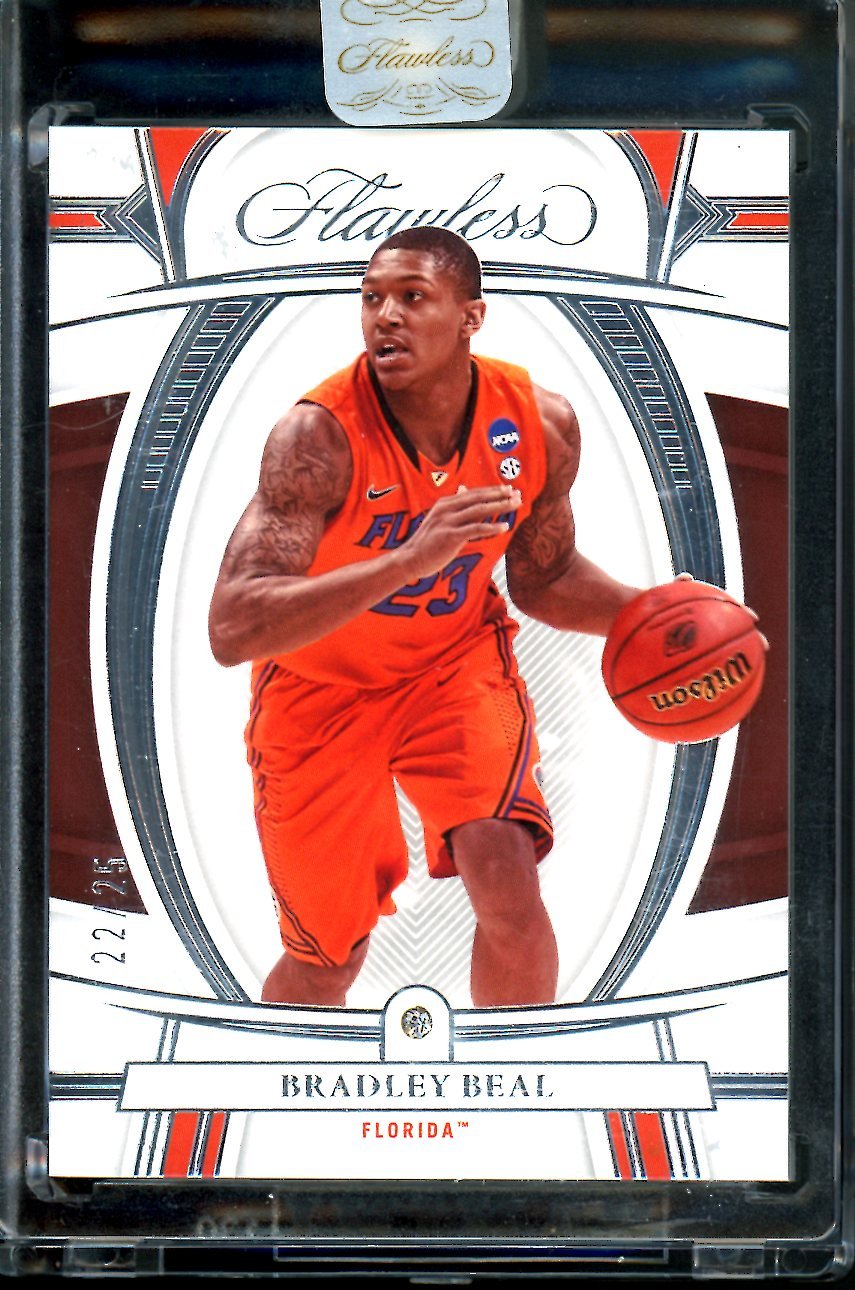 2022/23 Panini Flawless Collegitae Bradley Beal Diamond /25 Wizards