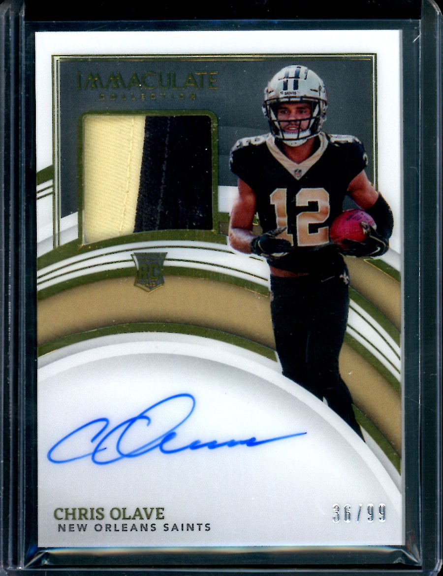 2022 Panini Immaculate Chris Olave Rookie RPA /99 Saints