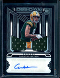 2022 Panini Obsidian Christian Watson Rookie RPA /175 Packers