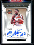 2021/22 Panini National Treasures Dikembe Mutombo HOF Auto /99 Hawks