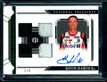 2022 Panini National Treasures Kevin Harvick Quad Patch Auto Green /5 NASCAR