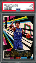 2022/23 Panini Court Kings Paolo Banchero Rookie Maestros PSA 9 Magic