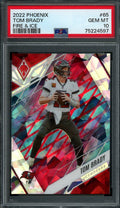2022 Panini Phoenix Tom Brady Fire & Ice /50 PSA 10 Buccaneers