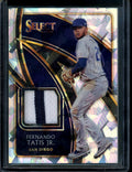 2020 Panini Select Fernando Tatis Jr. Patch Cracked Ice /25 Padres
