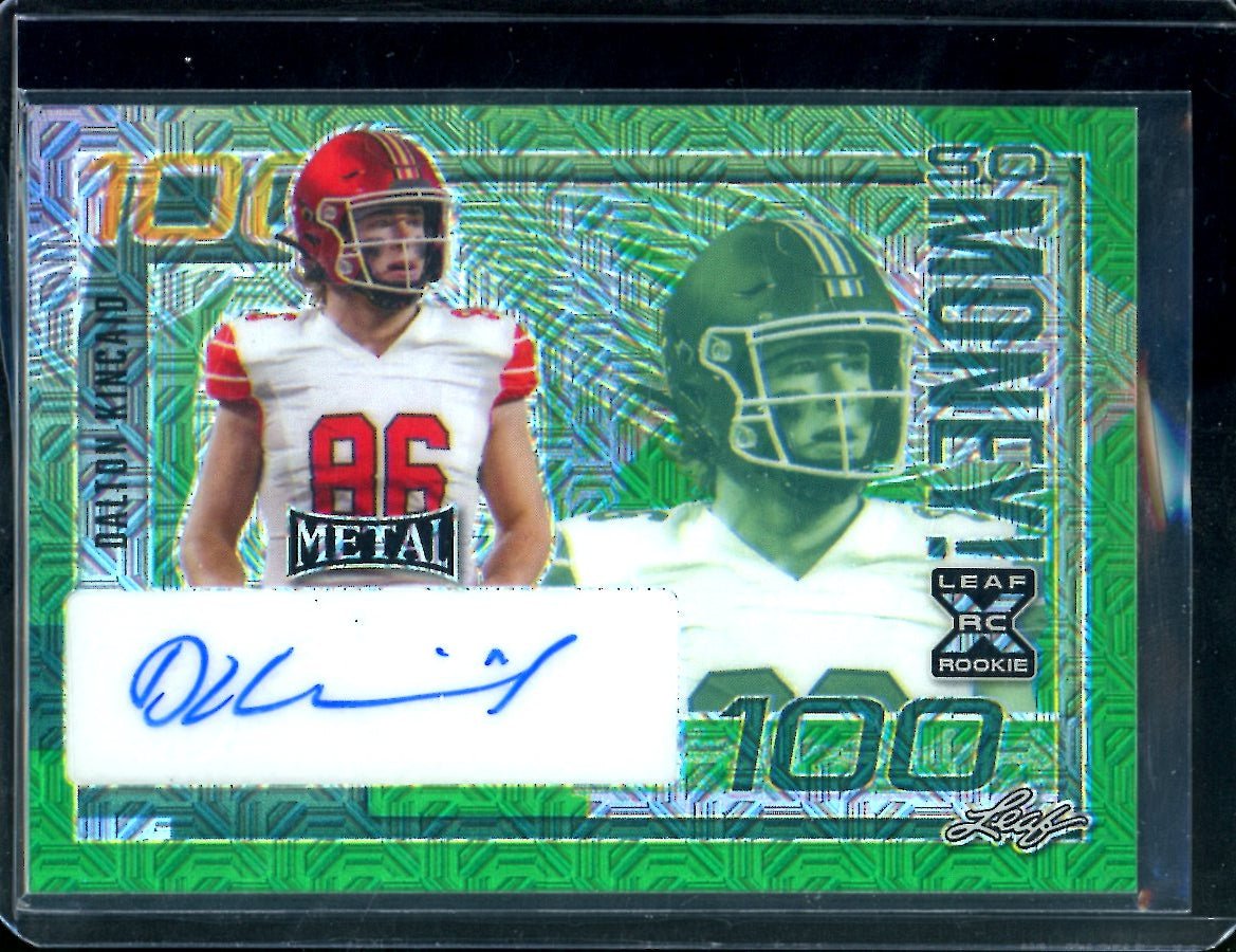 2023 Leaf Metal Dalton Kincaid Rookie So Money Auto /3 Bills