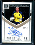 2022/23 Panini Impeccable David James Immortal Ink Auto /59 Manchester City