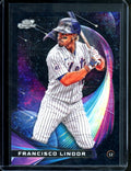 2022 Topps Chrome Cosmic Francisco Lindor Black /10 Mets