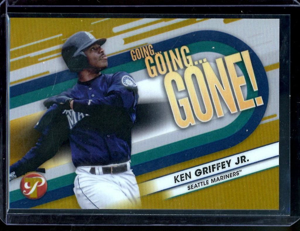 2023 Topps Prestine Ken Griffey Jr. Going Going Gone Gold /50 Mariners