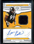 2022 Panini National Treasures Levon Kirkland Lasting Legends Patch Auto /99 Steelers