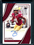2023 Panini Immaculate Collegiate Zay Flowers Rookie Auto Red /49 Boston College