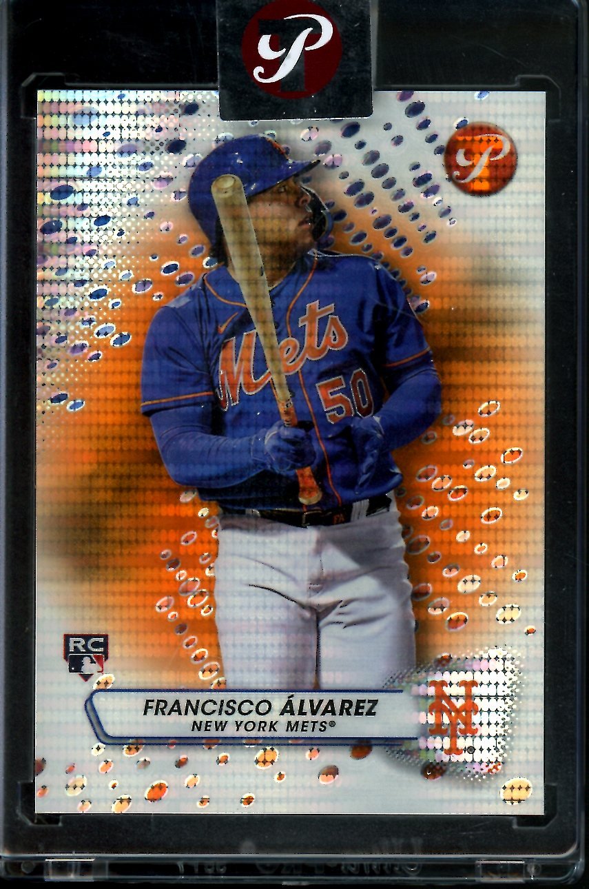2023 Topps Prestine Francisco Alvarez Rookie Orange /25 Mets