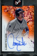 2022 Topps Prestine Larry Walker Auto Orange /25 Rockies