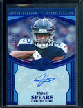 2023 Panini Plates & Patches Tyjae Spears Rookie Auto /50 Titans