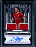 2022-23 Panini Obsidian Diogo Jota Patch Auto /50 Liverpool