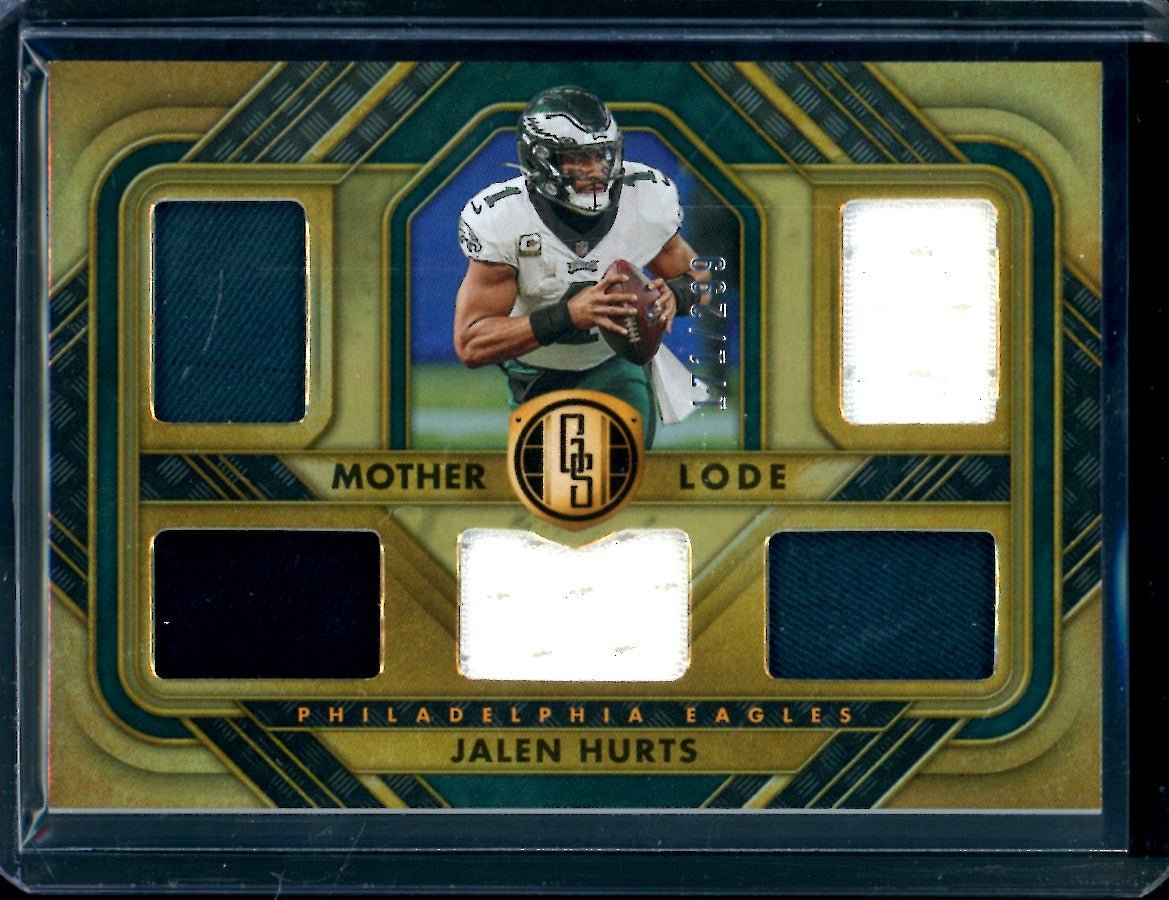 2023 Panini Gold Standard Jalen Hurts Mother Lode Patch /299 Eagles