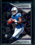 2023 Panini Black Anthony Richardson Rookie /75 Colts