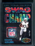 2023 Panini Plates & Patches Devante Adams Swag Champs Shield Patch 1/1 Raiders