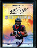 2022 Panini Illusions Dameon Pierce Rookie Auto /199 Texans
