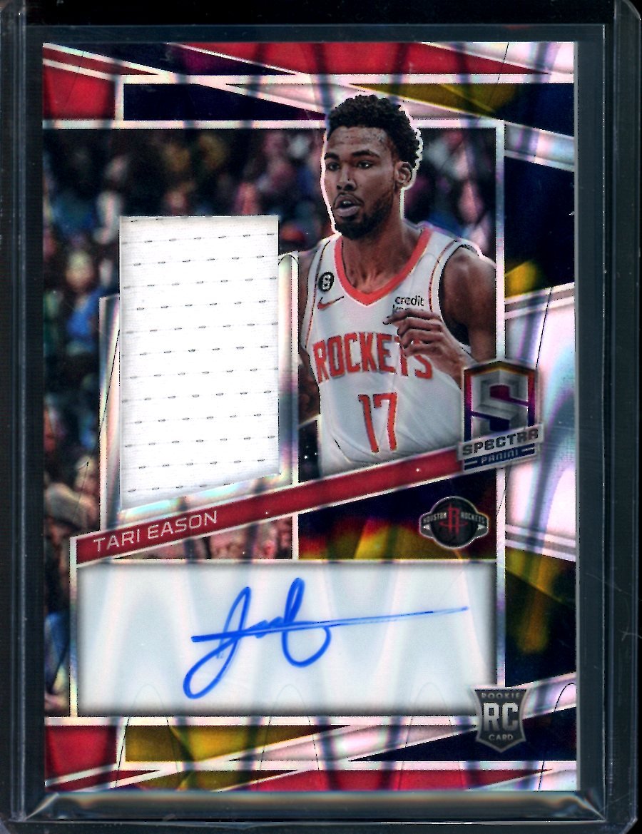 2022/23 Panini Spectra Tari Eason Rookie RPA /75 Rockets