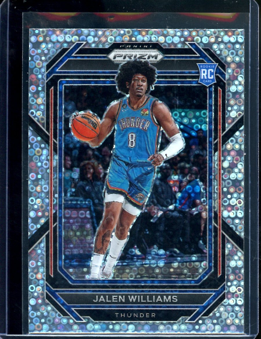 2022/23 Panini Prizm Jalen Williams Rookie Disco Thunder