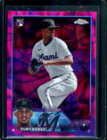 2023 Topps Chrome Update Eury Perez Rookie /299 Marlins
