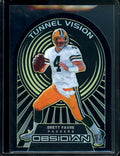 2022 Panini Obsidian Brett Favre Tunnel Vision /15 Packers