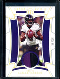 2022 Panini National Treasures Lamar Jackson Century Materials Patch Gold /10 Ravens