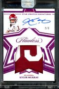 2023 Panini Flawless Collegiate Kyler Murray Star Swatch Signatures Patch Auto FOTL Pink /3 Oklahoma