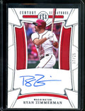 2023 Panini National Treasures Ryan Zimmerman Century Signatures Auto /25 Nationals