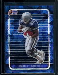 2023 Leaf Pro Set Metal Emmitt Smith Blue Ice /7 Cowboys