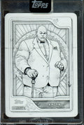2026 Topps Mint Kingpin 1/1 Printing Plate Encased Black